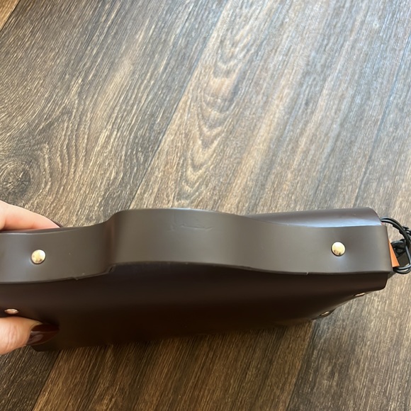 STEF ORIGAMI BAG | DARK BROWN - Picture 7 of 11